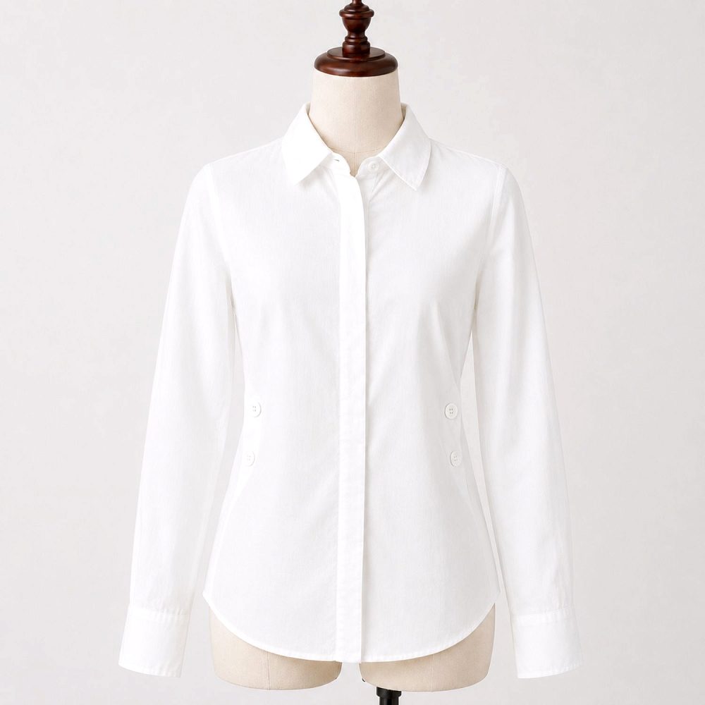 VERO MODA Women’s Solid White Regular Fit Cotton Shirt