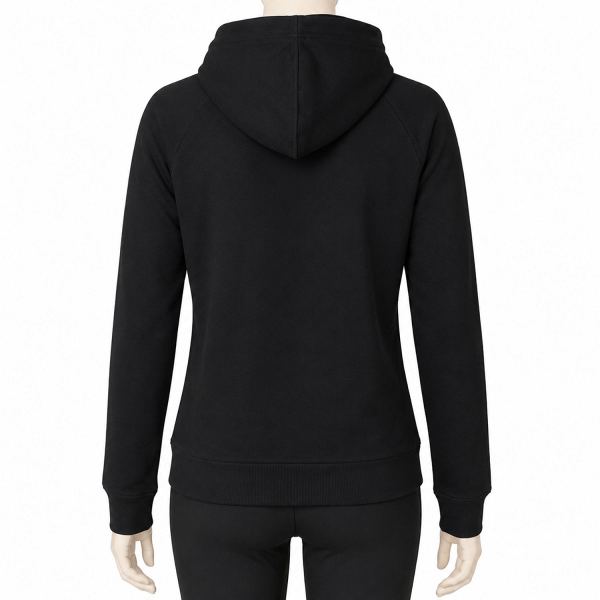 Boldfit Women’s Full Zip Fleece Hoodie Jacket – Black